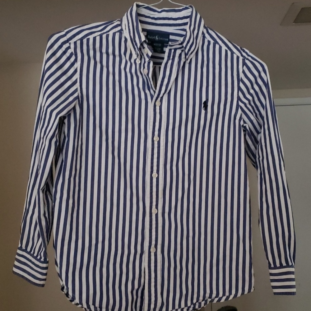 Boys Ralph Lauren Dress Shirt M